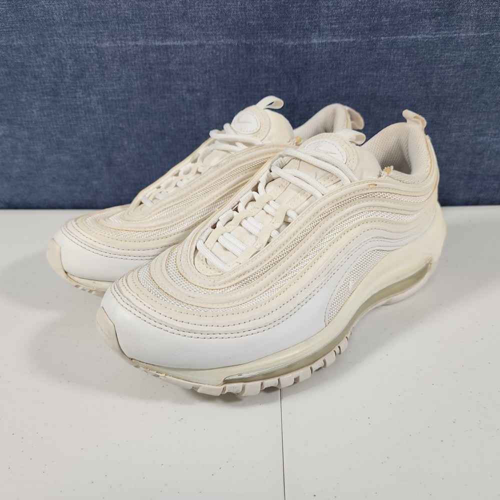 Nike Air Maz 97 DH8016-100 Womens Size 7.5 Triple White #33 Sneakers Shoes - Picture 3 of 10